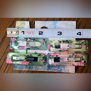 UO Hair Floral Barrettes